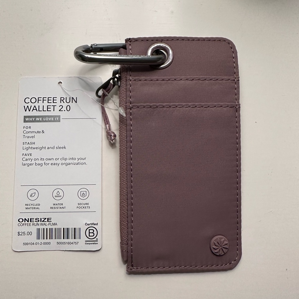 ONE/SIZE Coffee Run Wallet 2.0 - Purple/Mauve